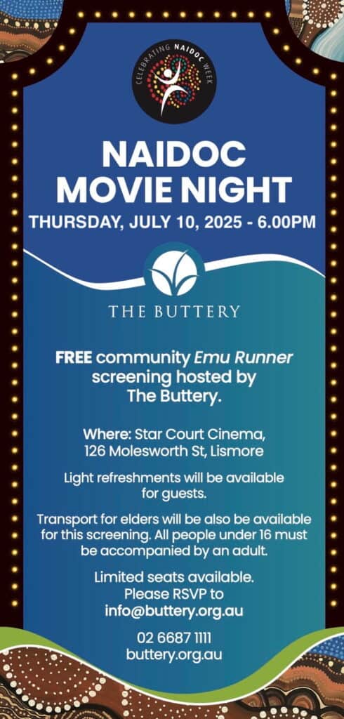 lismore free naidoc movie night